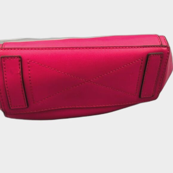 Reed Krakoff Leather Mini Boxer Purse Bag Pink Orange - Picture 4 of 6